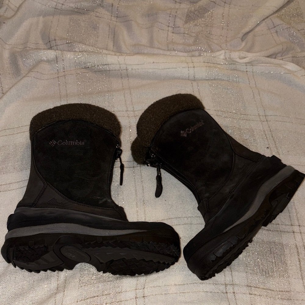 Columbia Charcoal Winter Boots